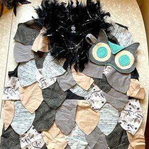 Homemade owl costume